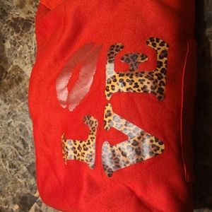 Xmas red love sweatshirt